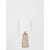 Veioza Nova Luce Oby, 1xE27, alb-lemn natur