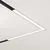 Corp iluminat LED colt, sina magnetica Exility Maytoni Basis, 24W, 3000K, 120°, 1230 lumeni, 302x302x44 mm, negru