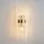 Aplica Maytoni Frame, 2xE14, H462 mm, 104x125 mm, auriu