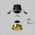 Spot fix LED, incastrat, Maytoni Round, 7W, 3000K, 60x53mm, alama