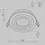 Spot mobil incastrat Maytoni Atom, 1xGU10, alb, rotund, IP20