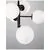 Lustra Nova Luce Impero, 6xE14, alb, negru
