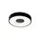 Plafoniera LED Mantra Coin, 56W, 2700K-5000K, D38 cm, negru, dimabil, telecomanda, Smart App