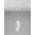 Pendul Nova Luce Tempus, 1xG9 max. 5W, 18x48 cm, Hmax. 250 cm, alb