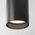 Spot fix aplicat Maytoni Focus, 1xGU10, negru, rotund, IP20