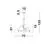 Lustra Nova Luce Impero, 6xE14, alb, negru
