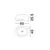 Plafoniera Nova Luce Natural Aere, 1xE27, L500, alb