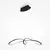 Pendul LED Maytoni Curve, 42W, 4000K, negru