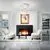 Plafoniera cristal Ideal Lux Carlton, 12xE14, crom