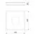 Plafoniera LED Mantra Coin, 80W, 2700-5000K, alb, lemn natur, telecomanda, Smart control App