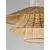 Pendul Nova Luce Natural Kao, 1xE27, alb, maro
