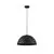 Pendul Nova Luce Natural Talcum, 1xE27, D420, negru