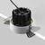 Spot fix LED, incastrat, Maytoni Round, 12W, 3000K, 73x60mm, alama