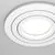 Spot mobil incastrat Maytoni Atom, 1xGU10, alb, rotund, IP20