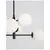 Lustra Nova Luce Impero, 6xE14, alb, negru