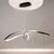 Pendul LED Maytoni Curve, 42W, 4000K, negru