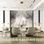 Pendul LED Maytoni Krone, 90W, 4000K, D80 cm, auriu