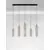 Pendul LED Nova Luce Sano, 18W, 3000K, negru, dimabil Triac