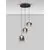 Pendul LED Nova Luce Oblo, 10W, 3000K, negru