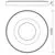 Plafoniera LED Mantra Coin, 100W, 2700-5000K, negru, dimabil, telecomanda