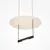 Pendul LED Maytoni Ambience, 23W, 3000K, alb, negru, MOD280PL-L23B3K1