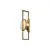 Aplica Maytoni Marmo, 1xE14, D120 mm, H480 mm, alama / auriu