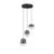 Pendul LED Nova Luce Oblo, 10W, 3000K, negru