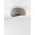 Plafoniera Nova Luce Natural Aere, 1xE27, L500, maro