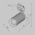 Proiector sina clasica Maytoni Unity Focus Design, 1xGU10, alb