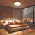 Plafoniera LED Mantra Cumbuco II, 50W, 2700K/3300K/4000K, CCT switch, D650 mm, negru, dimabil