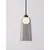 Pendul LED Nova Luce Dione, 5W, 3000K, D100 mm, negru