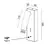Aplica tip spot LED Mantra Tarifa III, 3W, 3000K, alb, USB type C