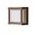 Aplica / plafoniera LED Mantra Creek, 15W, 2700-3300-4000K, CCT Switch, ruginiu, IP65