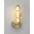 Aplica LED Nova Luce Leda, 18W, 3000K, auriu, dimabil Triac