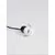 Spot fix LED Nova Luce Tiny, 2W, 2700K, D25 mm, alb, incastrat, IP65