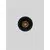 Spot fix LED Nova Luce Delve, 5W, 2700K, D40 mm, negru, incastrat, IP65