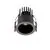 Spot fix LED Nova Luce Blade, 9W, 3000K, D55 mm, negru, incastrat, IP65