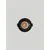 Spot fix LED Nova Luce Baculus, 5W, 3000K, D30, negru, incastrat