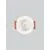 Spot fix LED Nova Luce Feller, 5W, 3000K, D42 mm, alb, incastrat