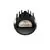 Spot fix LED Nova Luce Cirrus, 13W, 3000K, D73 mm, negru, incastrat, IP44, 9030666