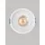 Spot fix LED Nova Luce Germin, 10W, 3000K, D80, alb, incastrat, IP54