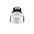 Spot fix LED Nova Luce Blade, 9W, 3000K, D55 mm, alb, incastrat, IP65