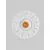 Spot fix LED Nova Luce Duran, 10W, 3000K, D70, alb, incastrat, 9052026