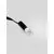 Spot fix LED Nova Luce Baculus, 5W, 3000K, D30, negru, incastrat