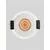 Spot fix LED Nova Luce Glyce, 12W, 4000K, D60 mm, alb, incastrat