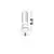 Spot fix LED Nova Luce Baculus, 5W, 3000K, D30, negru, incastrat