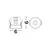 Spot fix LED Nova Luce Sanco, 10W, 3000K, D60 mm, nichel, incastrat