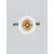 Spot fix LED Nova Luce Doue Compact, 8W, 2700K, D38 mm, alb, incastrat