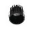 Spot fix LED Nova Luce Talus, 10W, 3000K, D60 mm, negru, incastrat, IP44