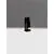 Spot fix LED Nova Luce Doue Compact, 8W, 3000K, D38 mm, negru, incastrat